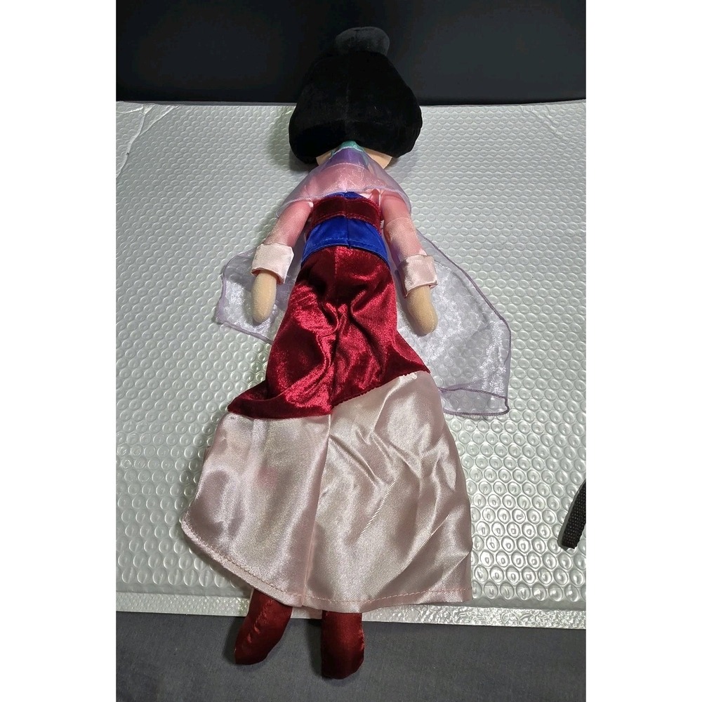 Disney Store Princess Mulan Plush 20" Authentic Dress Soft Stuffed Doll - Picture 6 of 7